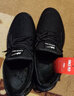 双星八特运动鞋男跑步鞋冬季防滑保暖轻便休闲鞋男鞋青少年学生鞋 黑灰春款 43 实拍图