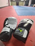 BN FIGHT拳击手套成人 散打拳套打沙包手套格斗训练拳套 白色 12 oz 实拍图