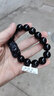 金石灵天然黑曜石手串貔貅男士手链水晶玛瑙虎眼石佛珠送转运珠生日礼物 乌金黑曜石貔貅14mm 实拍图