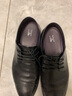 七匹狼薄款皮鞋男鞋子夏季皮凉鞋男士商务正装皮鞋职场打冲孔透气德比鞋 5791 黑色 44 实拍图