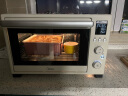 美的（Midea）35L家用多功能电烤箱 双层玻璃门/搪瓷内胆/精准控温/热风烘烤 PT3530W-D 实拍图