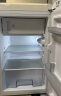 小吉(MINIJ)迷你复古小冰箱冷冻冷藏一体单门冰箱小型家用宿舍节能低噪 121CM-奶酪白 实拍图