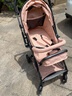flykids婴儿推车超轻便携口袋伞车可坐躺宝宝车可上飞机避震换向折叠童车 双向款淡雅粉 实拍图