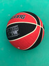 鸿动篮球7号翻毛软皮真皮手感室内外水泥地耐磨中小学生成人比赛蓝球 升级版加厚翻毛802红黑 标准7号/含配件大礼包 实拍图