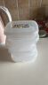 sungsa日本进口冰箱收纳盒冻肉盒食品级葱姜蒜小保鲜盒冷冻密封盒整理盒 400ml（6个装） 晒单实拍图
