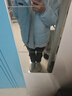 笺罗（JIANLUO）棉服男假两件连帽秋冬季加厚宽松晋江羽棉衣袄绒服面包男情侣外套 浅蓝色 2XL【145斤-160斤】 实拍图