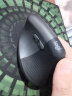 罗技（Logitech）Lift 企业级垂直人体工程学鼠标 无线蓝牙轻音办公鼠标 Vertical立式中小手带Bolt接收器 石墨黑 晒单实拍图