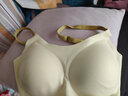 都市丽人内衣女云朵无尺码无痕背心文胸U型美背无背扣高弹面料胸罩2B350C 实拍图