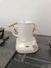 菲享加热杯垫恒温杯垫保温杯垫加热杯恒温杯牛奶加热器保温底座茶杯垫 汤屋暖杯垫（皓月白） 【4档调温，不挑杯型】 实拍图