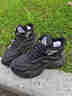 德尔惠（DEERWAY）鞋子男鞋2025秋冬季高帮老爹鞋男士休闲运动鞋 曜石黑 42 实拍图