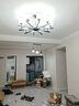 雷士（NVC）轻奢水晶吊灯客厅大灯LED餐厅灯经典欧美卧室灯灯饰全屋灯具套餐 【3室2厅】防尘10头+餐吊+卧室*3 实拍图