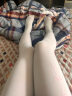 叕二叕猫爪丝袜子女可爱二次元白丝袜纯欲lolita夏季jk丝袜白色成人cos 长筒过膝袜 实拍图