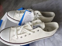 回力（Warrior）官方帆布鞋男鞋春夏季低帮透气经典情侣板鞋休闲鞋子男 白色42 实拍图