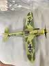 玩控 二战飞机模型军事拼装模型BF109玩具diy手工制作仿真模型 军绿色 实拍图