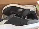 Skechers斯凯奇儿童运动鞋男童透气网鞋时尚魔术贴大童跑步鞋403748L 实拍图