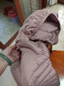 雅鹿羽绒服女士短款立领修身轻薄显瘦鸭绒秋羽绒外套 米色155 实拍图
