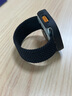 BHO【热销5万+】适用苹果手表表带apple iwatch s10/s11表带s9/se3/2单圈编织表带s8/7尼龙女士男生款 木炭黑色 44/45/46mmXS码-腕围150-160mm 实拍图