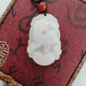 古甄轩新疆和田白玉十二生肖吊坠和田玉龙吊坠鼠牛虎兔龙蛇马羊猪狗玉牌吊坠 狗 实拍图