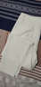 PHJ休闲裤女春夏新款时尚百搭女裤高腰显瘦小脚哈伦裤通勤烟管西装裤 九分裤-白色 2XL（140-155斤） 实拍图