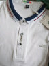卡帝乐鳄鱼（CARTELO）短袖T恤男2024春夏季休闲短袖男士上衣服polo打底衫 白色 M  实拍图