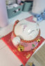 板谷山 招财猫摆件小号陶瓷储蓄罐存钱罐日本创意店铺开业礼品家居粉色 实拍图