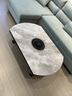欧乐派可移动升降茶几餐桌两用二合一体式可折叠客厅多功能公寓岩板玻璃 1.2米【电磁炉】意大利灰/玻晶 实拍图