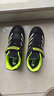 回力童鞋儿童足球鞋2025春季新款男童碎钉软底防滑训练鞋学生运动鞋 黑荧光绿 34码 内长约22.5cm 实拍图