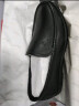 红蜻蜓男士时尚豆豆鞋舒适套脚休闲男鞋皮鞋WTA55901F 黑色 42 实拍图