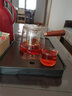 忆壶茶（YIHUTEA） 茶盘茶托家用沥水托盘小型现代小茶台仿乌金石简易蓄水台 千里江山茶盘 36.5*23.5*3.4cm 实拍图