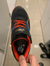 亚瑟士亚瑟士童鞋男女儿童平衡车休闲网眼透气运动鞋 001黑色 29.5 (内长18.0) 实拍图