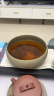 瓷牌茗粗陶特大号茶洗陶瓷青花瓷水洗碗杯笔洗玻璃茶杯碗水盂功夫茶具茶道配件栽种水植花盆果盆 粗陶纯色茶洗-中号（8英寸） 实拍图