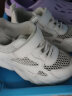 哈比熊童鞋夏季单网小白鞋儿童运动鞋透气男童鞋GU7577 白色29码 实拍图