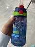 contigo康迪克  儿童吸管水杯 便携水杯户外运动创意 塑料杯子450ml 挖掘机450ml 实拍图