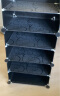 安尔雅超薄鞋柜门口简易鞋架玄关多层防尘收纳架树脂组装柜 单列6层 实拍图