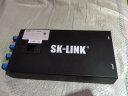 SK-LINK 桌面式光纤终端盒 4口4芯千兆多模SC满配尾纤法兰盘 光缆熔接盒 光纤续接盘 配线架SK-GXH4MM-SC 实拍图