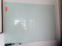 紫薇星（ZIWEISTAR） 磁性钢化玻璃白板写字板挂式白板办公会议室黑板墙教学培训商用可擦看板磁吸 淡绿-磁性玻璃白板【上门安装】 90*120 晒单实拍图