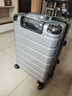 旅刻铝框行李箱大容量箱拉杆箱可坐旅行箱高颜值出差学生加厚密码皮箱 奢华银【加厚PC箱-结实抗摔】 22英寸 【短途出差便携拉箱】 实拍图