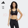 adidas速干中强度训练运动健身内衣女装阿迪达斯官方FJ7262 黑色 L 实拍图