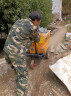 磐顶建筑工地三轮车电动手推车拉沙上料灰斗车农用养殖拉粪搬运翻斗车 手推斗车(加长款)【弯把】+礼包 实拍图