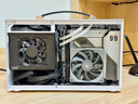 超频3（PCCOOLER）蜂鸟1 I100 迷你mini电脑机箱（ITX手提/便携式小钢炮/支持SFX电源/支持30系列显卡/17*17CM主板） 蜂鸟1 I100W Pro 白色 实拍图