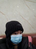 雪茜曼毛线帽子女秋冬保暖大头围显脸小针织帽包头宽松堆堆帽 实拍图