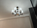 雷士（NVC）美式轻奢现代轻奢客厅灯具卧室餐厅大气吊灯灯饰10头NDBD10-001 晒单实拍图