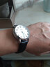 依波（EBOHR）手表 都市经典系列商务白面实心钢带机械男表钟表 白盘黑皮带 50720330 晒单实拍图