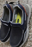 斯凯奇（Skechers）夏季男鞋休闲鞋百搭时尚帆布鞋舒适复古一脚蹬 海军蓝色-465 42.5 (275mm) 实拍图