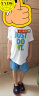 NIKE 耐克小童装男童 DRI-FIT 短袖T恤短裤2件套夏季儿童速干套装 苔藓蓝 130/64(7) 晒单实拍图