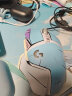 罗技（G）G502 HERO 熊猫版有线游戏鼠标 DIY防汗贴膜 电竞鼠标 彩色系列贴纸款 G502（玉桂蓝贴纸款） 实拍图