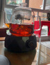 正扬 电陶炉煮茶器玻璃烧水壶煮茶壶功夫茶具套装家用养生壶泡茶蒸煮 进水壶(蒸/煮)简约/黑+四把杯 实拍图