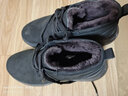 可牧丽羊皮毛一体男鞋冬季羊毛加厚防滑雪地靴男东北大棉鞋真皮保暖男鞋 黑色 43 正码【参考运动鞋】 实拍图