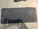 硕基 灰色 30厘米*70厘米20条加厚洗车毛巾 吸水好清洗汽车擦车 实拍图