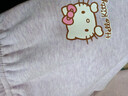 Hello Kitty儿童保暖裤棉女童秋裤宝宝棉裤秋冬暖暖裤内穿加厚加绒打底裤子 紫色【A类 棉加绒】55536 160 适合165-175cm 实拍图